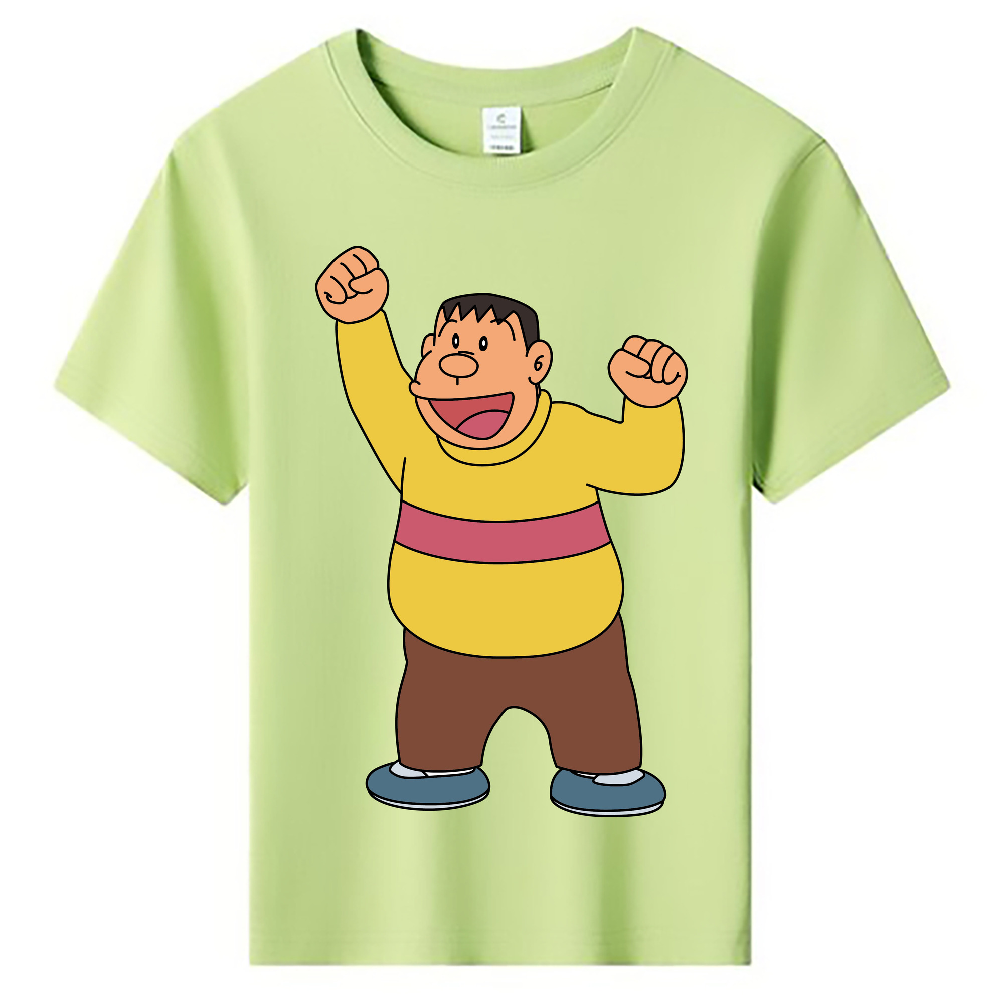 （画像用） ドラえもん 剛田武 Doraemon Gouta Takeshi 綿100％キッズTシャツ（フロントプリント）